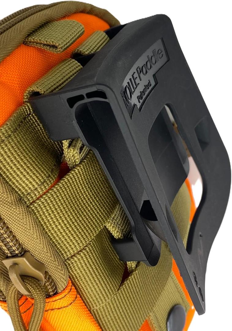 MOLLE Paddle Attachment for Magazine, Cell Phone, Utility, Dump, Water Bottle and Tactical Pouches for Personal, Law Enforcement and Military