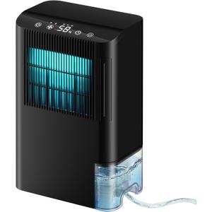Dehumidifier, Dehumidifier for Basement with Drain Hose/Humidity Display/85 OZ Water Tank/Auto Shut Off/Washable Filter/7-Color Lights, Home Dehumidifier for Bathroom, Bedroom, Closet, RV
