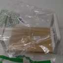 SONGMICS Cabinet Organizer Shelf, Set of 2 Kitchen Counter Shelves, Kitchen Storage, Spice Rack, Stackable, Expandable, Metal and Engineered Wood, Cloud White and Natural Beige UKCS02NW (11.7"W)