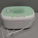 Momcozy New Baby Wipe Warmer, 100pcs Larger Capacity Wipe Dispenser, 10-Min Fast Heating with 4 Temperature Modes, Innovative Spring Design, Silicone & Top Seals,Quick Even Heating, 3-Level Nightlight (Upgraded WW02 100pcs, Green)