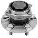 Detroit Axle - Rear Wheel Bearing and Hub for 2003-2008 Toyota Corolla Matrix Pontiac Vibe, 2000-2005 Celica, Non-ABS FWD 5 Lugs