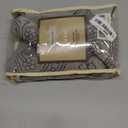 ELEGANT LIFE HOME 100% Cotton Medallion Embroidered Standard Pillow Sham 20 x 26 inches, Gray, 1 Piece