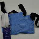 REVIX ice Wraps for Knee Discomfort, Gel Ice Packs Reusable with Cold Compression, Knee Cold Pack to Relax Sore Muscles and Joints, Plush Cover and Hands-Free Application, A Set of Two