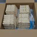 Meooeck 8 Sets Hot Air Balloon Table Centerpieces 11.8'' Paper Lanterns Woven Baskets with Sticks for DIY Gender Reveal Birthday Baby Shower Wedding Decor (Blue)