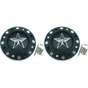2PCS Wheel Cap Hub Cap Center Cap for KMC XD Series Rockstar 1001775 Matte Black