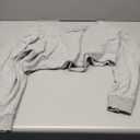 Milumia Women's Off The Shoulder Sweater Long Sleeve Cinched Waist Fall Knit Tops Knitwear Grey X-Small