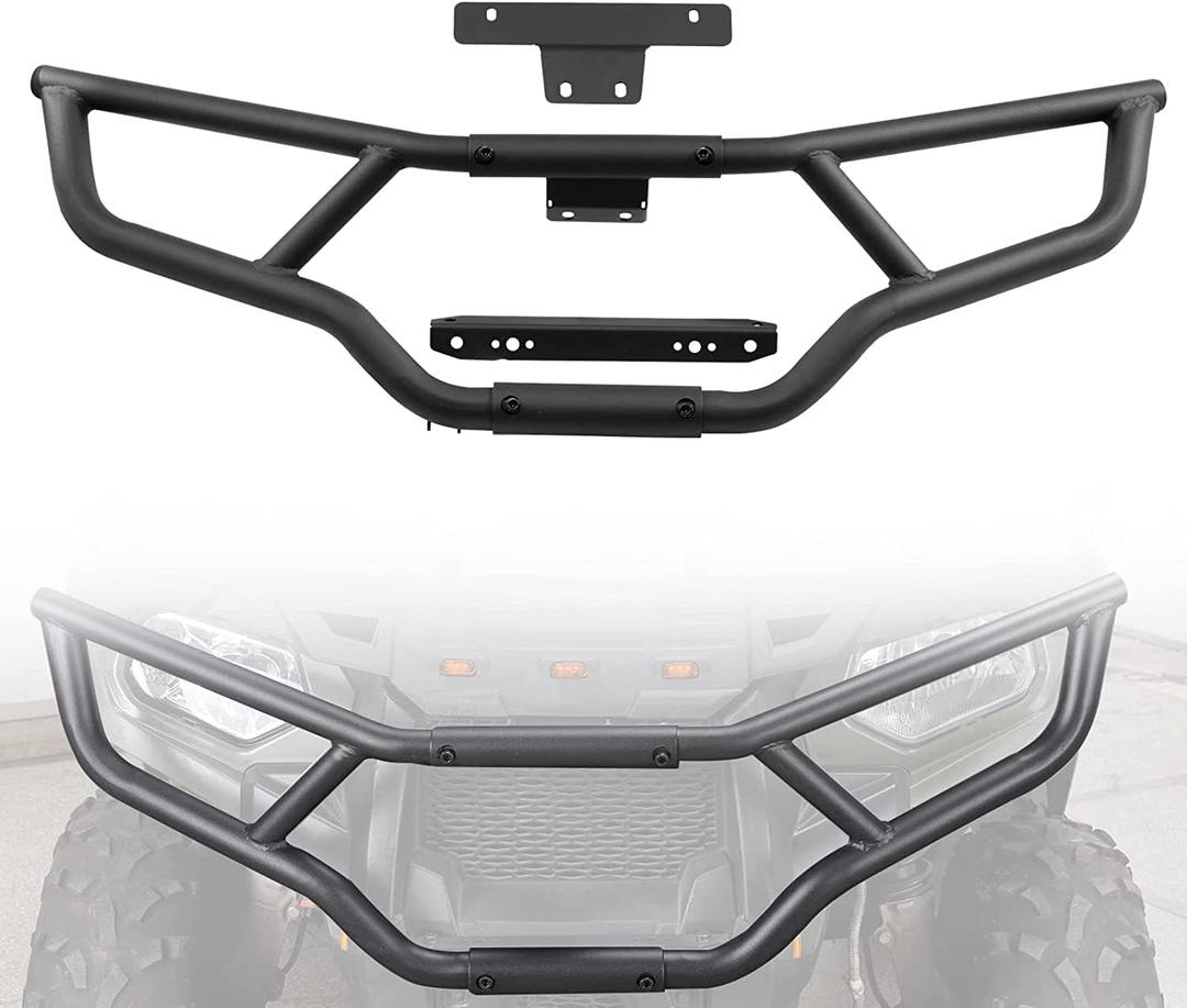 A & UTV PRO Front Brush Guard Bumper for 2014-2023 Polaris Sportsman Touring 570 450 H.O, Heavy-Duty Steel Bumper Guard Protector Accessories,Replace OEM # 2879714