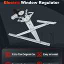 cciyu 748-178 Power Window Regulator Whit Motor fit for Toyota for RAV4 2006-2012 Front Left Driver Side