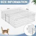 36" x 36" x 14" Heavy Duty Folding Live Animal Cage Trap