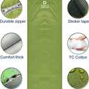 ECOOPRO Warm Weather Sleeping Bag - Portable, Waterproof, Compact Lightweight, Comfort with Compression Sack - Great for Outdoor Camping, Backpacking & Hiking-83 L x 30" W Fits Adults