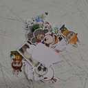 50pcs Labubu Cartoon Stickers for Teen Water Bottle