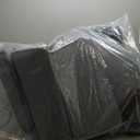 Lunix Replacement Cover for LX5 4pcs Wedge Pillow Set, Foam not Included - Navy Plush