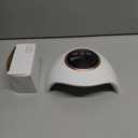 LadyMisty 72W UV LED Nail Lamp, 2026 New Upgrade UV Light for Gel Nails with 18 Beads, 3 Timer Nail Dryer, LCD Display, Auto Sensor, Professional Nail Lamps for Gel Polish  Best Gifts, White Lamp