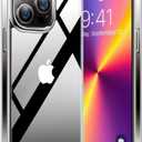 TORRAS for iPhone 14 Pro Max Case Clear [Exclusive Anti-Yellowing Tech] & [Mil-Grade Shockproof] with Airbags, Transparent Protective Hard for iPhone 14 Pro Max Phone Case, 6.7