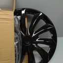 16 inch Hubcaps ABS Replacement for Steel Wheel（Non-Alloy） Snap-on Set of 4, 16-inch standard