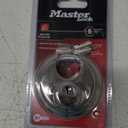 Master Lock 40D Stainless Steel Discus Padlock with Key (1 Pack)