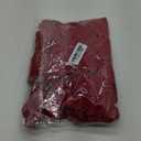 Lenwen 6 Pcs Large Christmas Bows Velvet Christmas Wreath Bows Christmas Tree Topper Bow with Golden Edge Big Xmas Ornament for Wreath Gift Home Front Door Decor (Red,11 x 19.6 Inch)