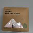 3-Pack Organic Baby Swaddle Sleep Sacks - Swaddles for Newborns, Infant 0-3 Months, Baby Girls, Boys, Soft & Snug Newborn Sleep Sack, Nursery Swaddling Blankets (Blossom, OS)