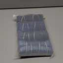 Set of 4 Soft Textured Decorative Throw Pillow Covers 18x18 Inch Cozy Farmhouse Cushion Cover Square Accent Pillow Cases for Bed Couch Sofa Living Room, Blue Series