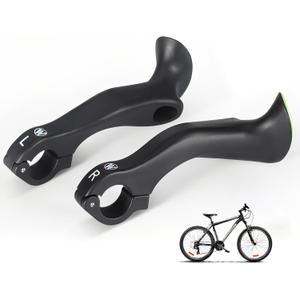Mountain Bike Handlebar Ends Ergonomic Anti-Slip MTB Mountain Bike Road Cross Bicycle Handlebar Extender Bicycle Bar Ends for 21.8-22.8mm Handlebars Mountain Bike Handlebar Ends Ergonomic Anti-Slip MTB Mountain Bike Road Cross Bicycle Handlebar Extender Bicycle Bar Ends for 21.8-22.8mm Handlebars