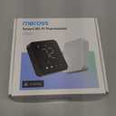 meross Smart Thermostat for Home, WiFi Thermostat Works with Matter, Alexa, Apple Home, Google Assistant, App & Voice Control, 7x24h Scheduling, Energy Saving, C-Wire Required (White)