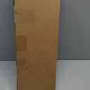 Zeerobee Curtain Rods for Windows 66 to 120, Black Curtain Rod, Adjustable 1 Inch Heavy Duty Outdoor/Indoor Modern Drapery Pole, 32"-120"