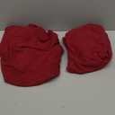 GoodtoU Chair Covers for Dinning Chairs 2 Pack, Stretch Kitchen Chair Covers, Removable Washable Chair Seat Protector for Home & Banquet, Wine Red