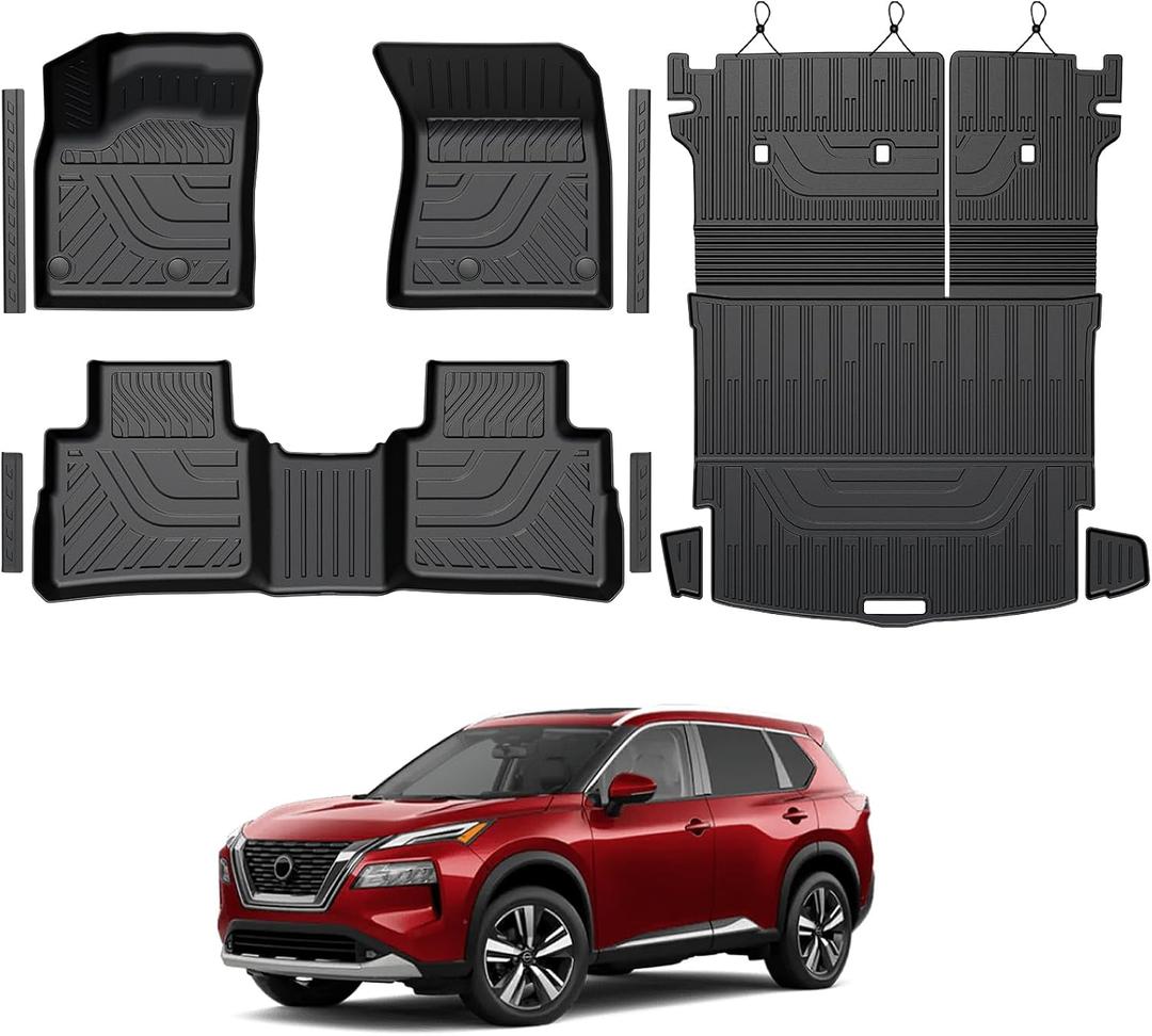 Floor Mats for 2021-2026 Nissan Rogue Accessories