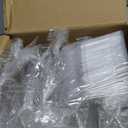 100 Pack Heart Shaped Dessert Cups,2.7 oz Plastic Mini Dessert Cup with Spoon,Disposable Plastic Parfait Cups for Party, Buffet, Valentine's Day, Wedding