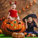 2 x Winlyn 504 Pcs Assorted Foam Fall Leaf Stickers - Self-Adhesive Bulk Maple Oak Shaped Glitter Leaves for Kids Craft, Gift, Halloween, Thanksgiving, Scrapbooking, Cards Decoration