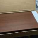 Vaunn Medical Pneumatic Adjustable Overbed Bedside Table With Wheels (Hospital and Home Use)