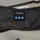 Perytong Sleep Headphones Wireless, Bluetooth Sports Headband Headphones with Ultra-Thin HD Stereo Speakers Perfect for Sleeping,Workout,Jogging,Yoga,Insomnia, Air Travel, Meditation (Grey)