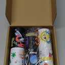 Tenceur 98.5 ft Bulletin Board Borders Classroom Decoration 6 Rolls Science Classroom Borders Set Scalloped Bulletin Board Trim for Back to School Office Home Chalkboard Wall