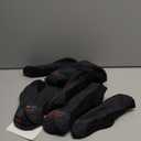 Hanes Men's Socks, X-Temp Cushioned No Show Socks, 12-Pack (Black)