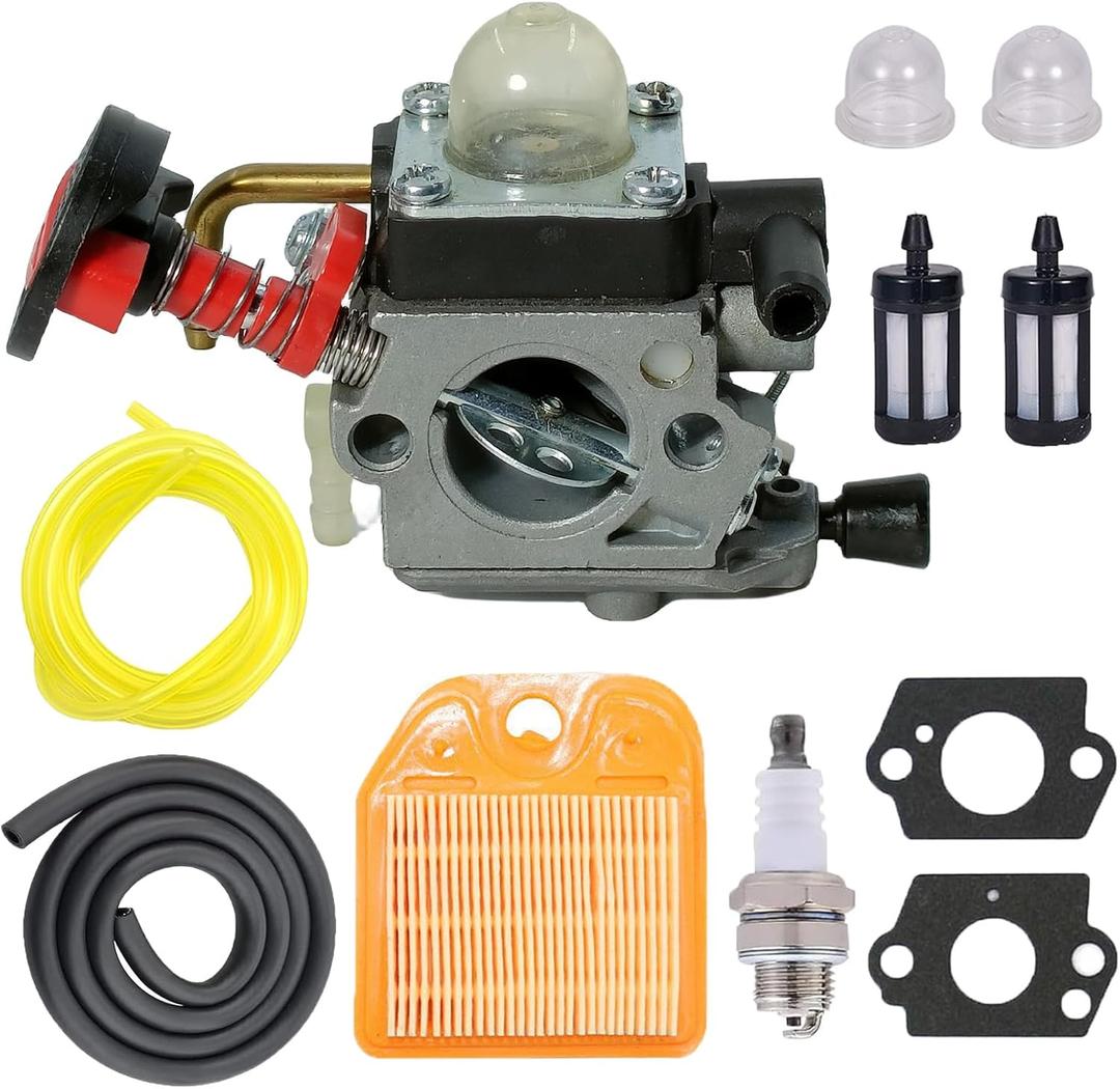 High Quality 4237 120 0621 Carburetor for STIHL (New Style) 4237/21 HS82 HS82T HS82R HS87T HS87R Hedge Trimmers Parts with Air Filter Fuel Filter Kit