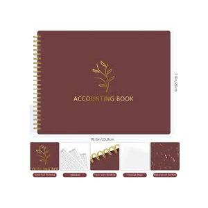 Accounting Ledger Book Income & Expense Tracker for Small Business Budget