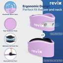 REVIX Soft Neck Brace Cervical Collar, Adjustable Neck Support Brace with Hot Cold Gel Pack & Cervical Support Collar for Sleeping, Relieves Cervical Spine Pressure, Purple