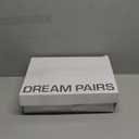 DREAM PAIRS ANNEE Pointed Toe Low Chunky Heels Pump Shoes,Size 10/,Black/Nubuck,ANNEE