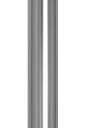 attwood Incandescent All-Round Frosted Globe Pole Light, Marine Navigation Light, White, 24 Inch Length, 5100-24-1