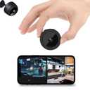 RFAWKNG 1pcs Only 0.9 inch Hidden Camera with Audio/Video Mini Small Spy Home Indoor Night Vision Motion Detection Baby Monitor Wireless Outdoor Nanny WiFi espias Security Secret (1, Black, mini)