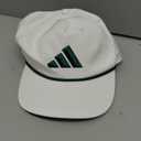 Adidas Men's Tour 5-Panel HAT, White/Collegiate Green, One Size