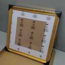 Vintage 14x14 Picture Frame, Antique Gold Photo Frames with Plexiglass Front,Ornate Square 14x14 Frame Display 10x10 with Mat or 14 x 14 Picture Frame Without, Wall Décor,1 Pack,Gold