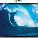 Trends International Big Wave Surfer Wall Poster, 22.375" x 34", Black Framed Version, 34"L x 22.4"W