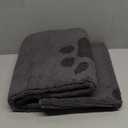 PURRUGS Dirt Trapping Door Mat 24" x 59", Non Skid/Slip Machine Washable Microfiber Entrance Rug, Shoes Scraper, Dog Doormat, Super Absorbent Floor Mat for Muddy Wet Shoes and Paws, Grey