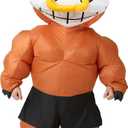 GOPRIME Inflatable Bull Costume for Party, Halloween, Blow Up Suit, Adult Size