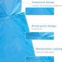 Compostable Trash Bags 4 Gallon 200 Packs,AYOTEE Biodegradable Trash Bags,Blue Recycle Bags,No leak Small Trash Bags,Small Garbage Bags 4 Gallon Trash Bags Unscented,4-6 Gal Bathroom Trash Bags