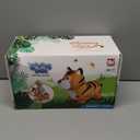 iPlay, iLearn Bouncy Pals Tiger Hopper Toy, Toddler Hopping Horse, Kid Plush Ride on Animal Bouncer W/Pump, Inflatable Bouncing Rider, Indoor Outdoor Jumping Birthday Gift 2 3 4 5 6 Year Old Boy Girl