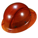AFP Fiber Full Brim Hard Hat | 6 Point Ratchet Suspension | OSHA & ANSI Rated Glass G