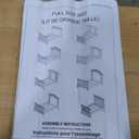 Evolur Universal Convertible Crib Wooden Full Size Bed Rail, Storm Grey