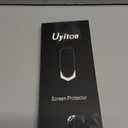 Uyiton Compatible with iPhone 16 Pro Screen Protector (Anti-Blue Light) - [Easy to Install] Shatterproof Full Coverage [Case Friendly] 9H Tempered Glass Screen Protector for iPhone 16 Pro, 1 Pack